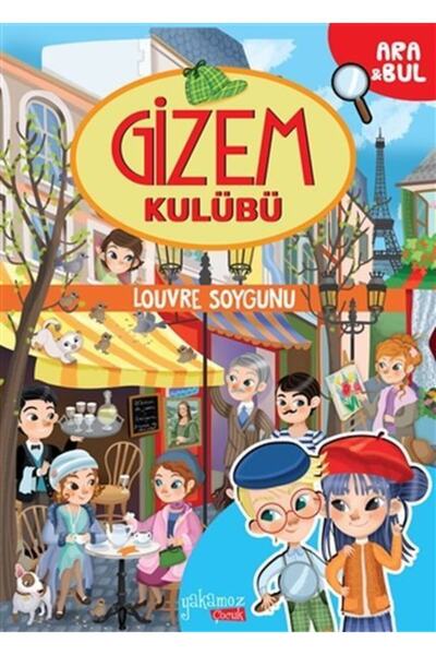 Yediveren Yayınları نادي الغموض / كتاب سرقة اللوفر / إليونورا بارسوتي / ياكام...