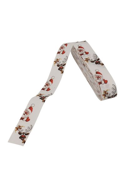 roco paper Λευκή Κορδέλα Groggrain 2cm 10m 410b