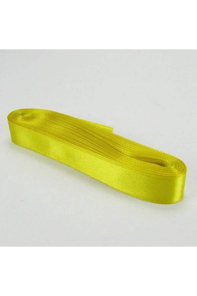 Evsay Satin Ribbon 2 Cm Yellow 10 Meters