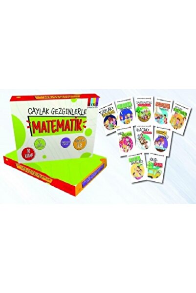 Öykü Yayıncılık Öykü 4. Sınıf Çaylak Gezginlerle Matematik Hikaye Seti 10 Kitap