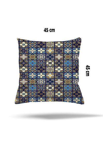 on the clouds Husă de pernă cu fermoar ascuns cu model de marmură țestoasă geometrică Husă de pernă pentru scaun