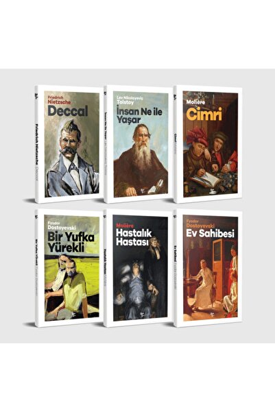 Halk Kitabevi Unutulmaz Dünya Klasikleri Seti - 6 Kitap