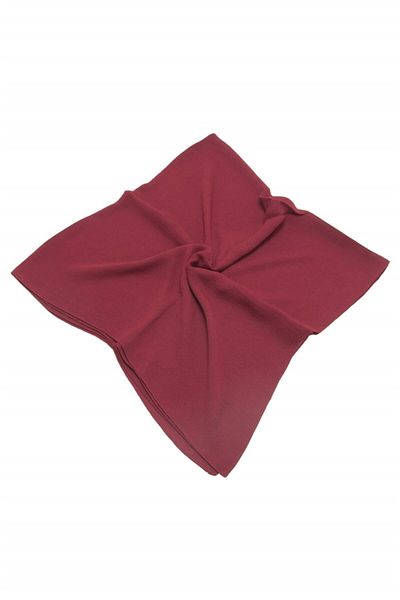 Mısırlı Claret Red 110x110 Large Size Jazz Scarf
