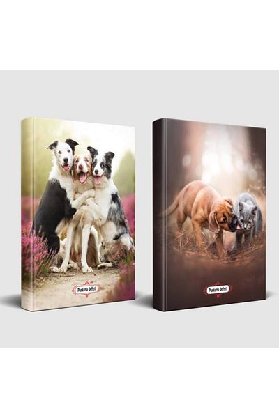 Halk Kitabevi Dog Themed Notebook Set Can Friends And Joyful Friends