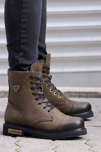 Hammer Jack 18505 Ανδρικές μπότες με φερμουάρ από γνήσιο δέρμα (36-45)