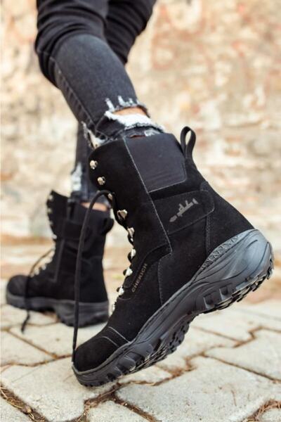 BPM Чоловічі черевики - Chekich Ch051 Замша Чорні