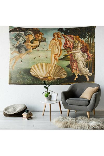 SWORND The Birth of Venus Wall Cloth Wall Tapestry Tapestry