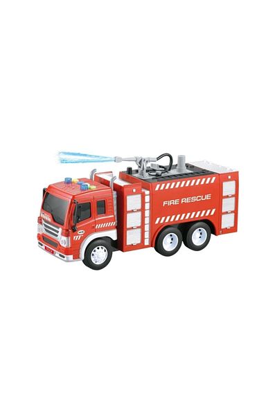 Vardem 1:16 سيارة إطفاء رش الماء مع صوت وضوء وصوت وضوء WY351A