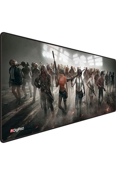 Digipod لوحة ماوس ألعاب مقاس 90x40 Xxl لوحة ماوس ألعاب كبيرة بقاعدة مضادة للانزلاق بسُمك 4 مم