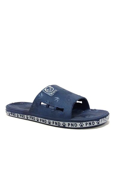 GEZER Navy Blue Non-Slip Sole Men's Slippers