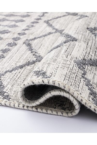 SARAZ HALI Bohemian Series Double Sided Woven Cotton Rug