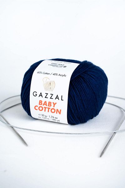 Gazzal Baby Cotton Amigurumi, Πλεκτό Κλωστή Πεντικό, 50 gr (3438)