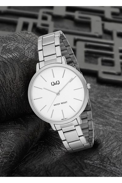 Q&Q Women's Wristwatch 3g2479 Metal Silver