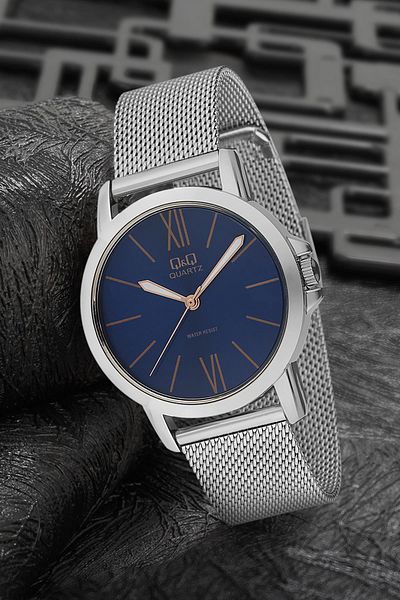 Q&Q Men's Silver Wristwatch 3G2218