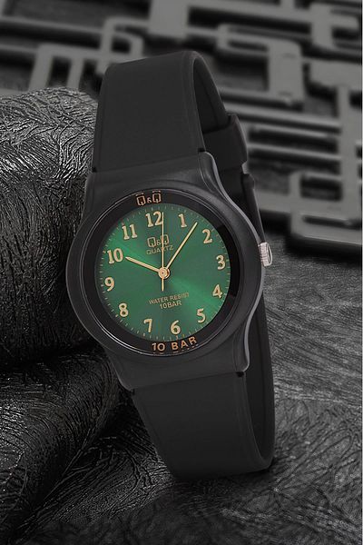 Q&Q Unisex Black Wristwatch 3g3298