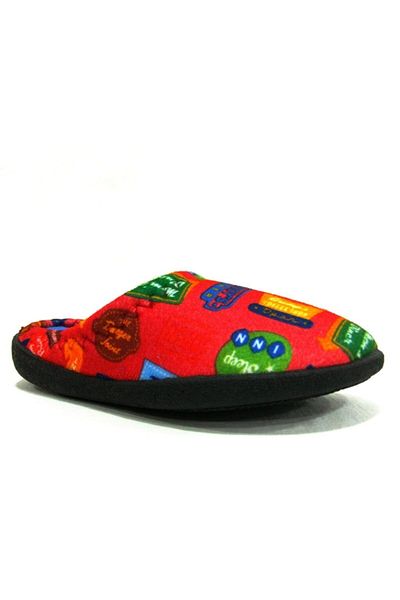GEZER Red Anatomical Children's Slippers