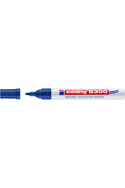 Edding 8300 Industry - Permanent Blue Marker