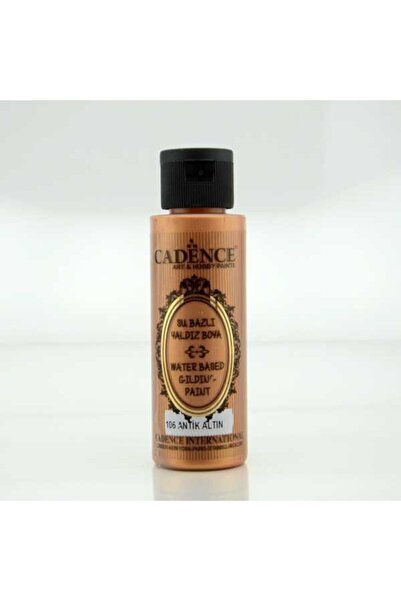 Cadence Su Bazlı Yaldız 70 ml. 106 Antik Altın