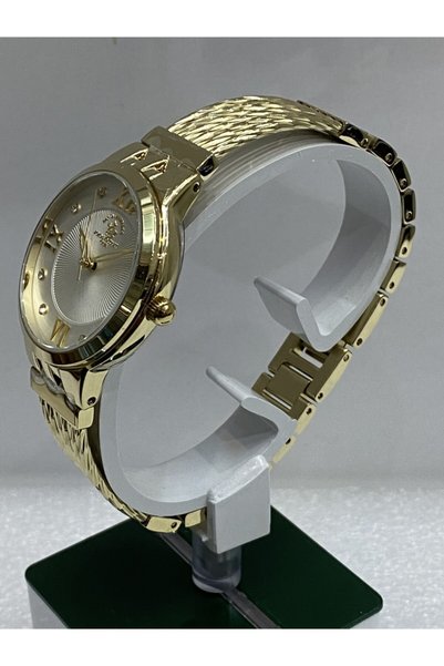 Santa Barbara Polo & Racquet Club Santa Barbara Polo Ip Örgü Gold %100 Çelik Kadın Kol Saati