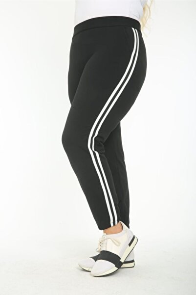 Esina Γυναικεία Φούτερ με Ελαστικό Πόδι Plus Size