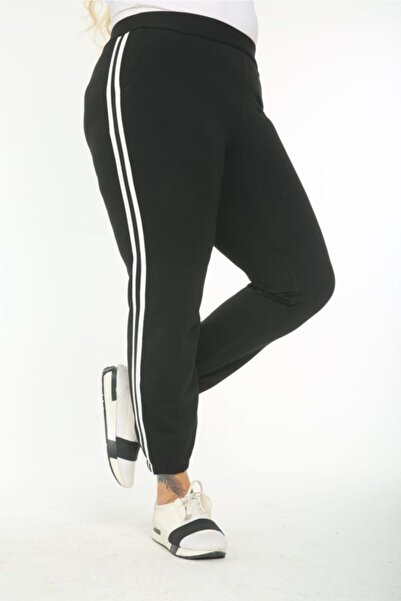 Esina Γυναικεία Φούτερ με Ελαστικό Πόδι Plus Size