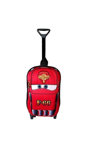 Shopiolog Kindergarten and Daily Use Embossed Patterned Luggage Backpack Mini 3-6 Years Old