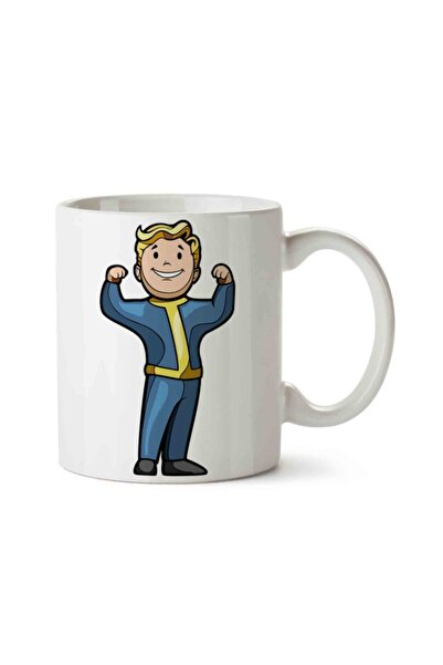 ART HEDİYE كوب Solaire Of Astora Vault Boy مطبوع على الجانبين