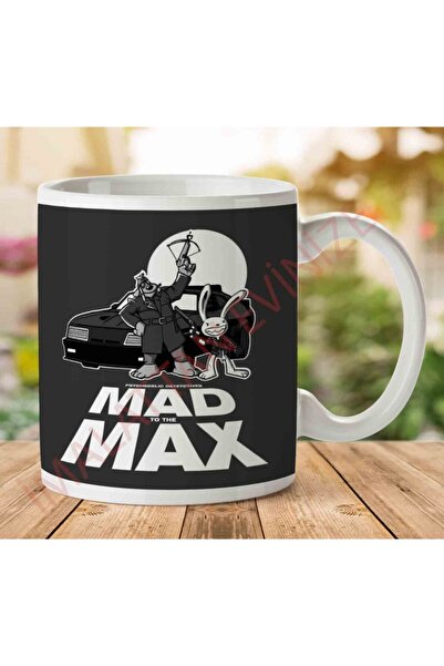 ART HEDİYE كوب Mad To The Max Sam And Max مطبوع على الجانبين