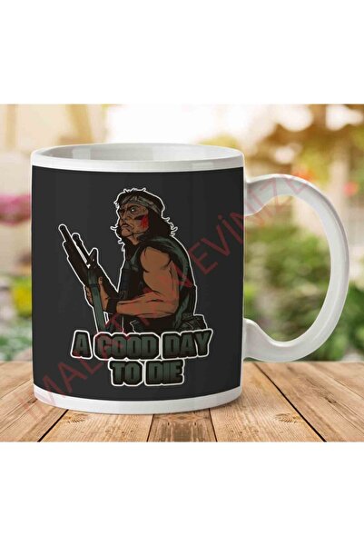 ART HEDİYE Predator A Good Day To Die Two Sided Printed Mug