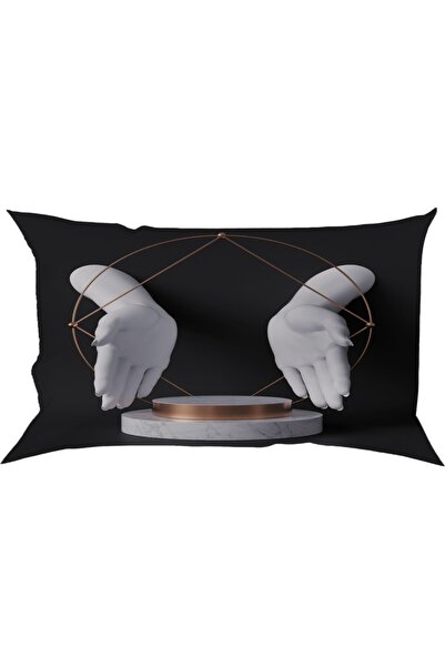 LadiesHome Față de pernă cu design special, dreptunghiulară, imprimată pe dou...