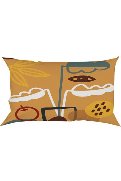 LadiesHome Custom Design 50x30 Rectangular Double Sided Printed Throw Pillow Pillow Case