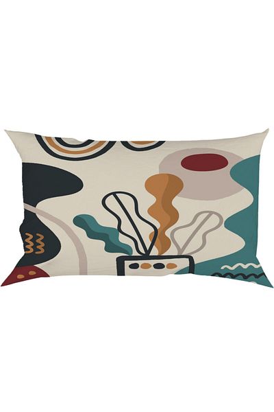LadiesHome Custom Design 50x30 Rectangular Double Sided Printed Throw Pillow Pillow Case