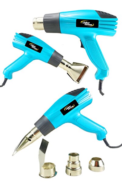 Lieber German Teknoloji Bakır Sargılı 2400 Watt 2 Hız Ayarlı Sıcak Hava Üflem...