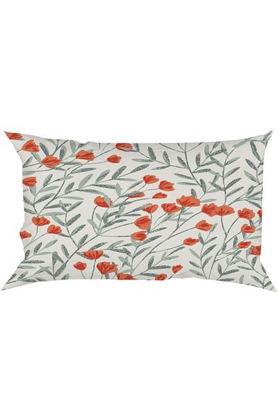 SWEET HOME ARTS Custom Design 50x30 Rectangular Double Sided Printed Throw Pillow Pillow Case
