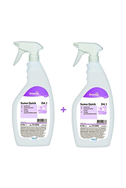 Diversey Suma Quick D4.1 Püskürtme Yüzey Dezenfektanı. 2 Adet