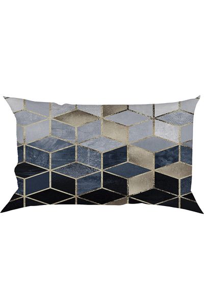 SWEET HOME ARTS Față de pernă cu design special, dreptunghiulară, imprimată pe două fețe, 50x30