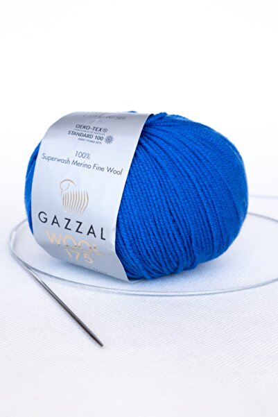 Gazzal Μαλλί 175 Super Wash 100% Merino Μάλλινο νήμα πρώτης κατηγορίας για πλ...