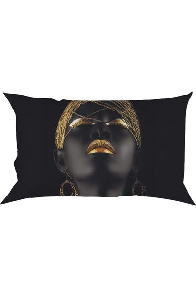 SWEET HOME ARTS Față de pernă cu design special, dreptunghiulară, imprimată pe două fețe, 50x30