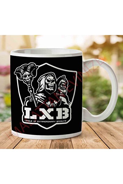 ART HEDİYE كوب بطبعة جانبية من League Of Extraordinary Badguys Masters Of The...