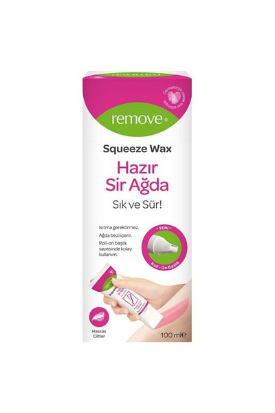 remove Squeeze Wax for Sensitive Skin Ready-Made Wax 100 ml Brand: Category: Face Cream