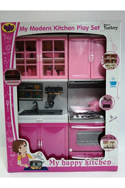 oydaş oyuncak My Happy Kitchen 2'li Mutfak Seti Evcilik Oyuncakları Oyuncak M...
