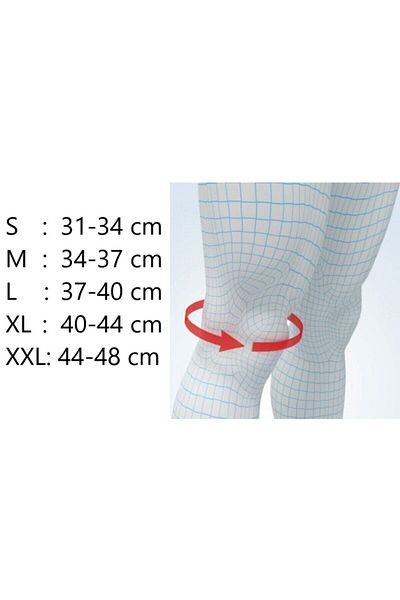 İNCİR Lux Patella and Ligament Supported Flexible Underwire Protective Medical Orthopedic Sports Knee Brace