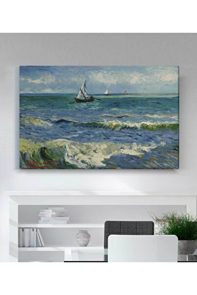 StellaStore Vincent Van Gogh Deniz Manzarası Kanvas Tablo
