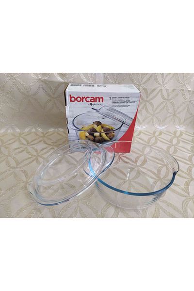 EminHome 59023 Borcam Small Lid Borcam Pot 1450 Cc