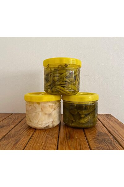 Gedelek Turşuları Lahana Salatalık Tatlı Biber Turşusu 500 gr X3