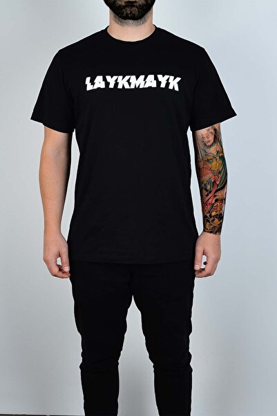 Layk Mayk Baskılı Erkek T-shirt Relaxed Fit -
