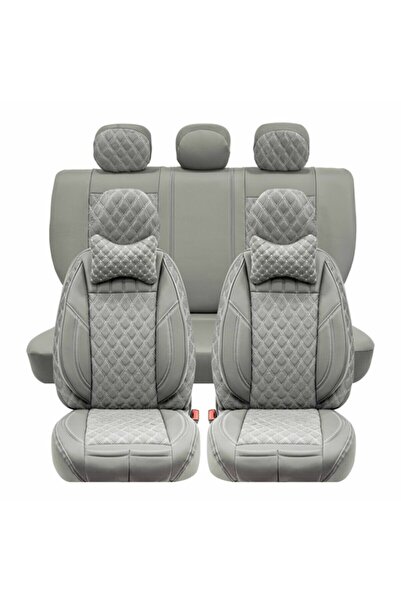 Stil Citroen C3 Aircross Uyumlu Yarı Deri Oto Koltuk Kılıf Takımı