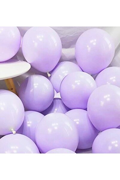 BEST PARTİ DOĞUM GÜNÜ PARTİ SÜSLERİ Lilac Pastel Balloon 10 Pieces