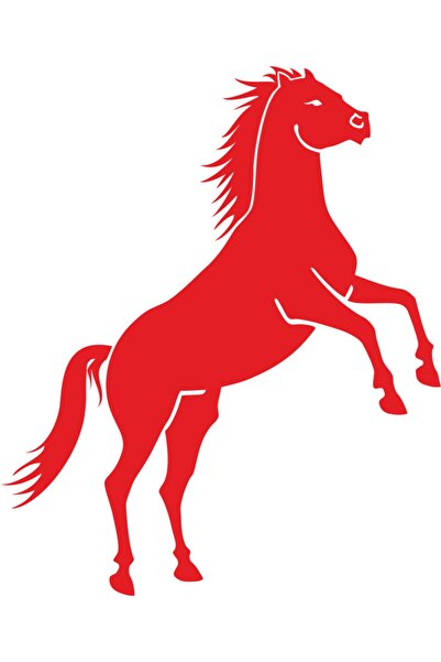 Birim Matbaa Figure Horse Sticker - Decal Sticker 2