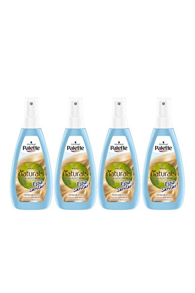 Palette Kalıcı Doğal Renkler Renk Açıcı Sprey X 4 Adet